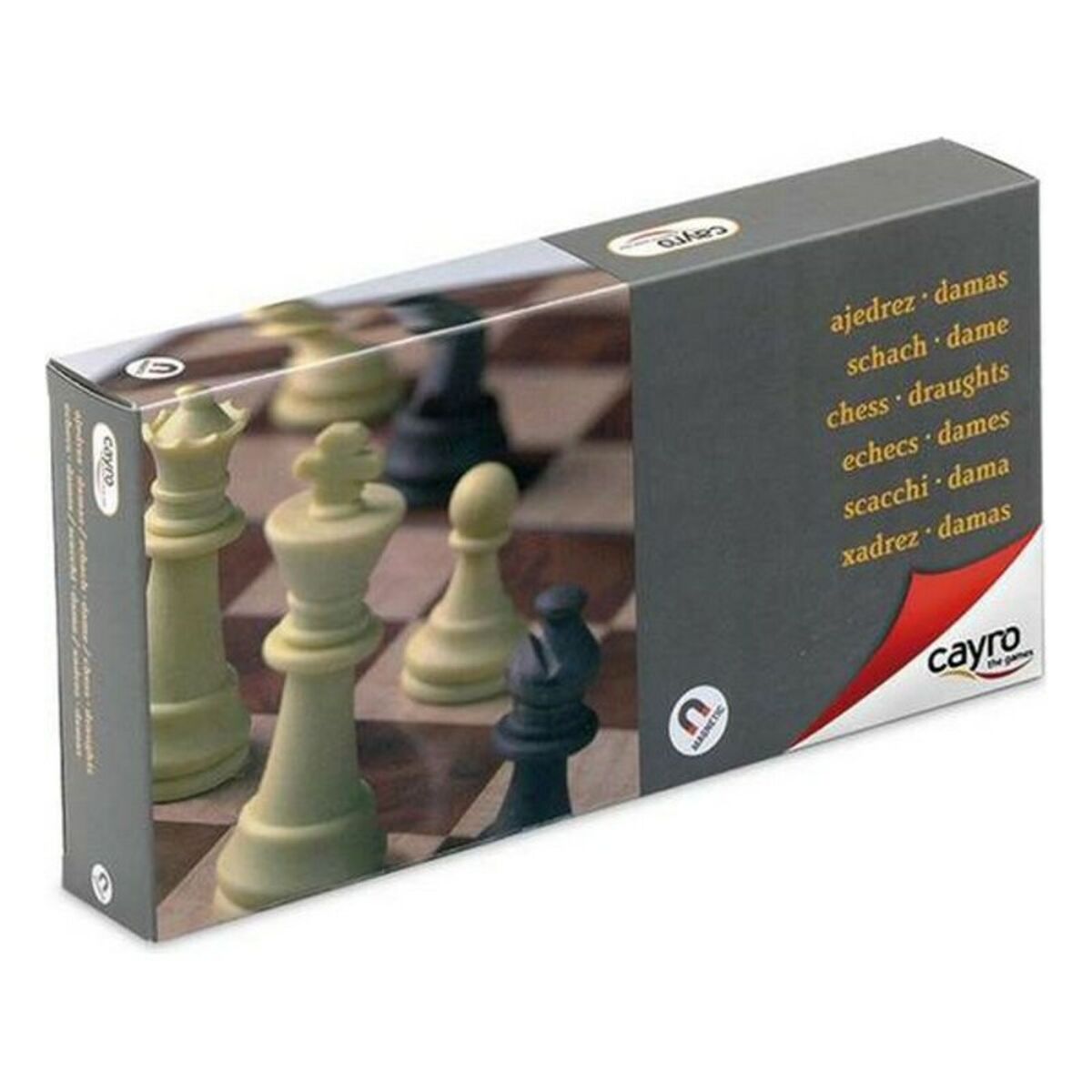 Chess and Checkers Board Cayro 453 Magnetic