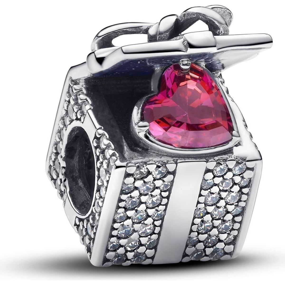 Ladies' Beads Pandora SPARKLING GIFT BOX Silver