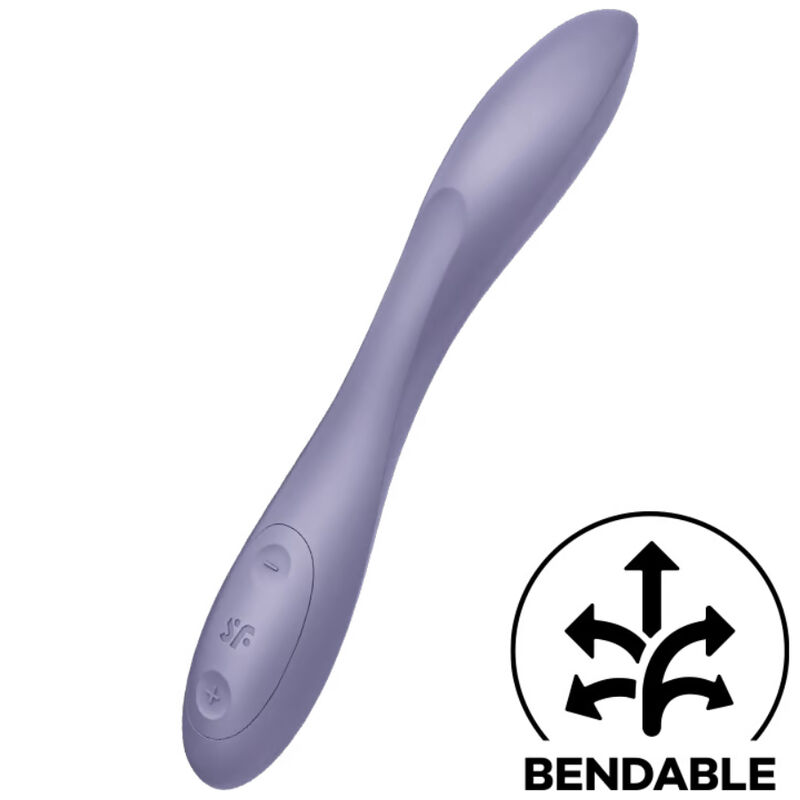 SATISFYER G-SPOT FLEX 2 MULTI VIBRATOR - PURPLE