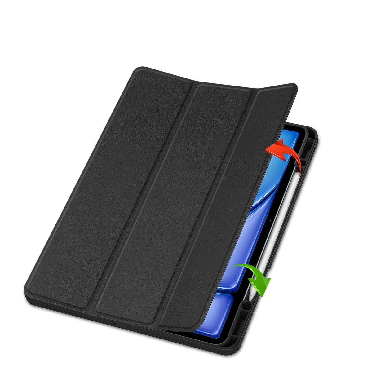 Bizon Case Tab Lizard Apple iPad Air 13" 2024 black