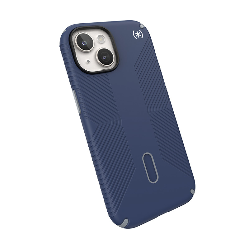 Speck Presidio2 Grip ClickLock MagSafe Apple iPhone 15 (Coastal Blue/Dustgrey/White)