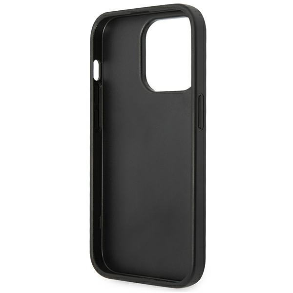 Karl Lagerfeld KLHCP14XGFKPG Apple iPhone 14 Pro Max hardcase silver Glitter Flakes Ikonik