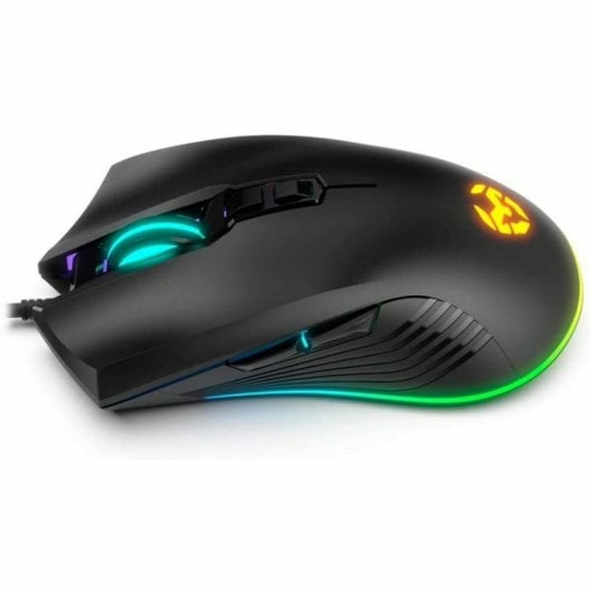 Keyboard with Gaming Mouse Krom NXKROMKRSHRSP Black Keyboard with Gaming Mouse Krom NXKROMKRSHRSP Black