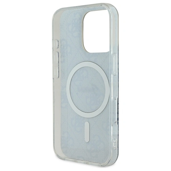 Guess GUHMP16LH4STB Apple iPhone 16 Pro hardcase IML 4G MagSafe blue