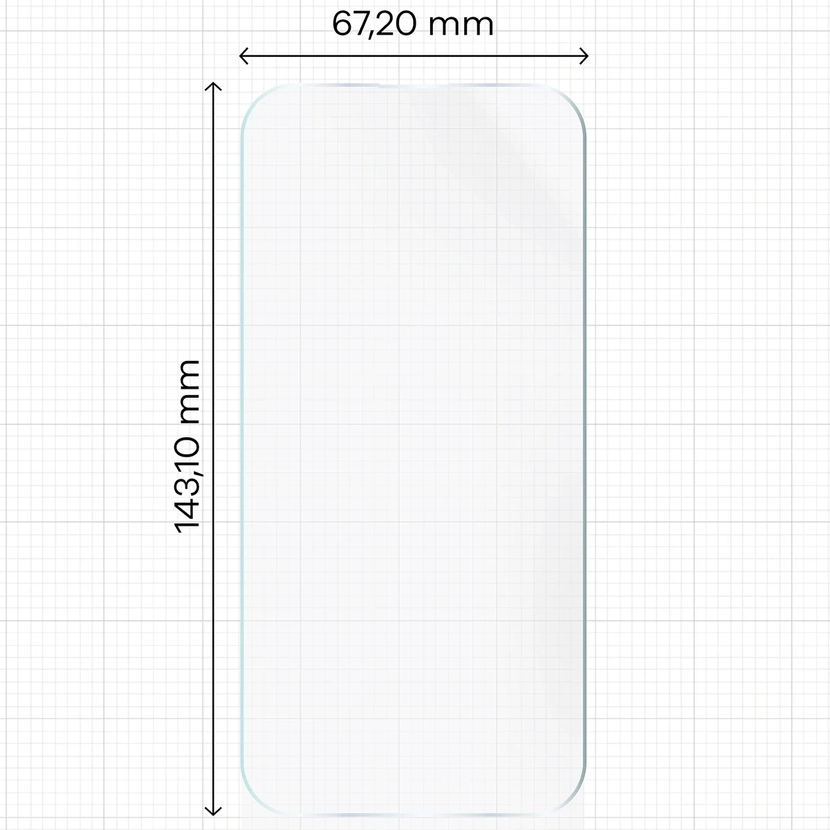 Folia hydrożelowa na ekran Bizon Glass Hydrogel Front do Apple iPhone 15 / 15 Pro / 16 