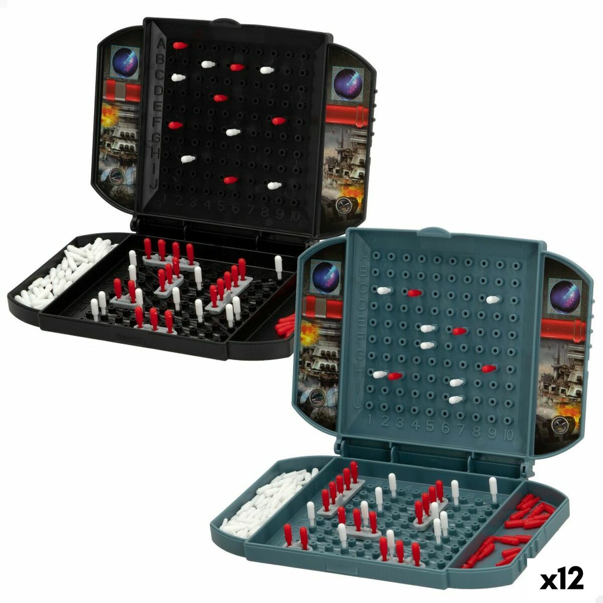 Board game Colorbaby Battle ship (12 Units)