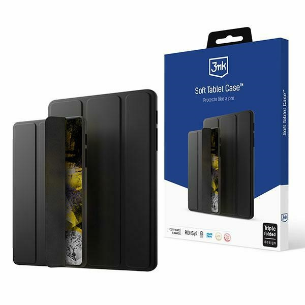 3MK Soft Tablet Case Samsung Galaxy Tab S9+ Plus black