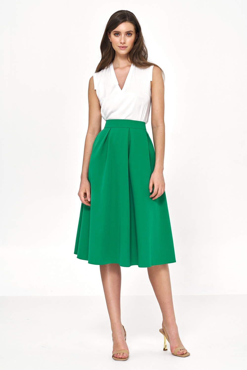  Skirt model 178007 Nife  green