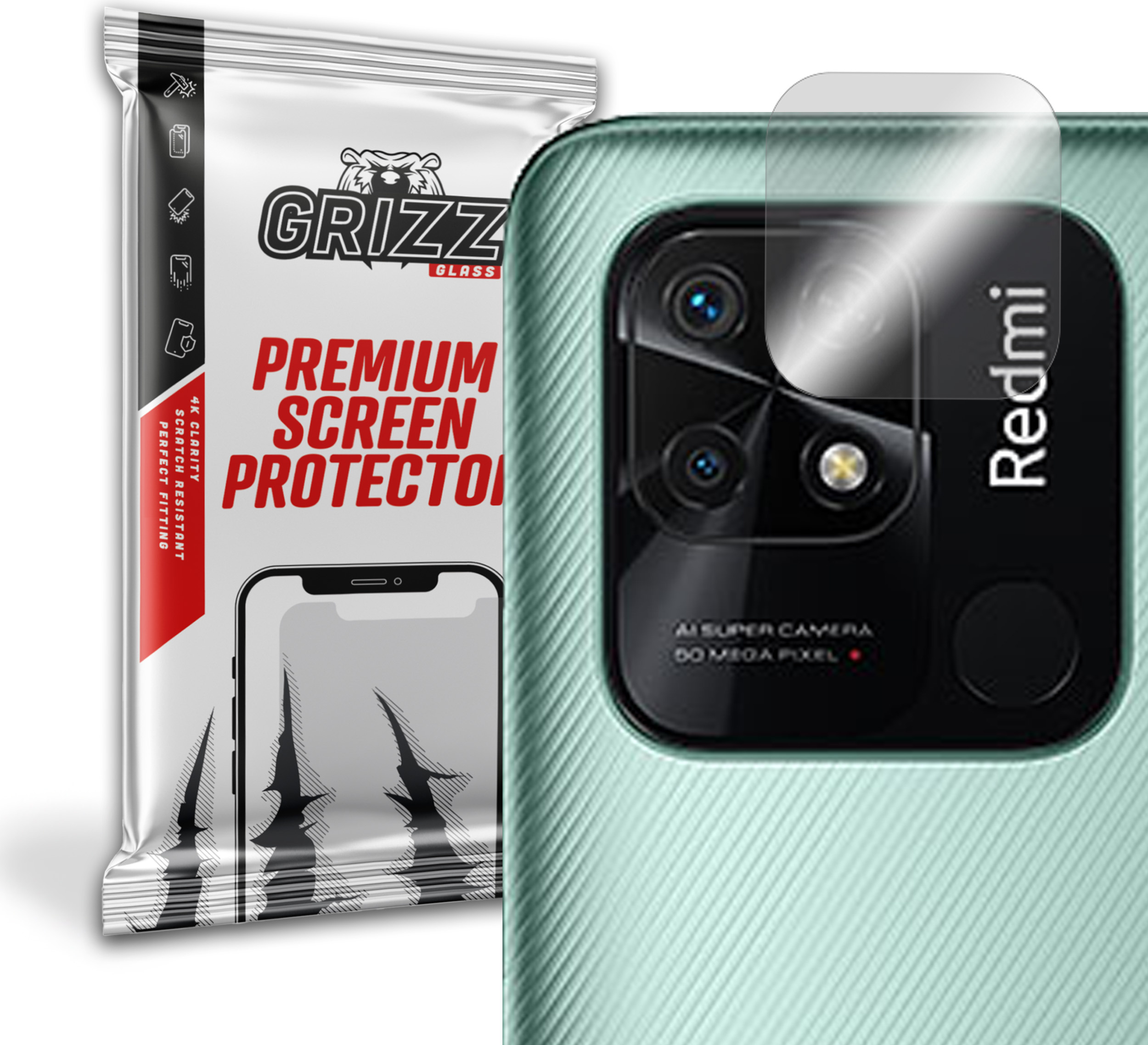GrizzGlass HybridGlass Camera Xiaomi Redmi 10C