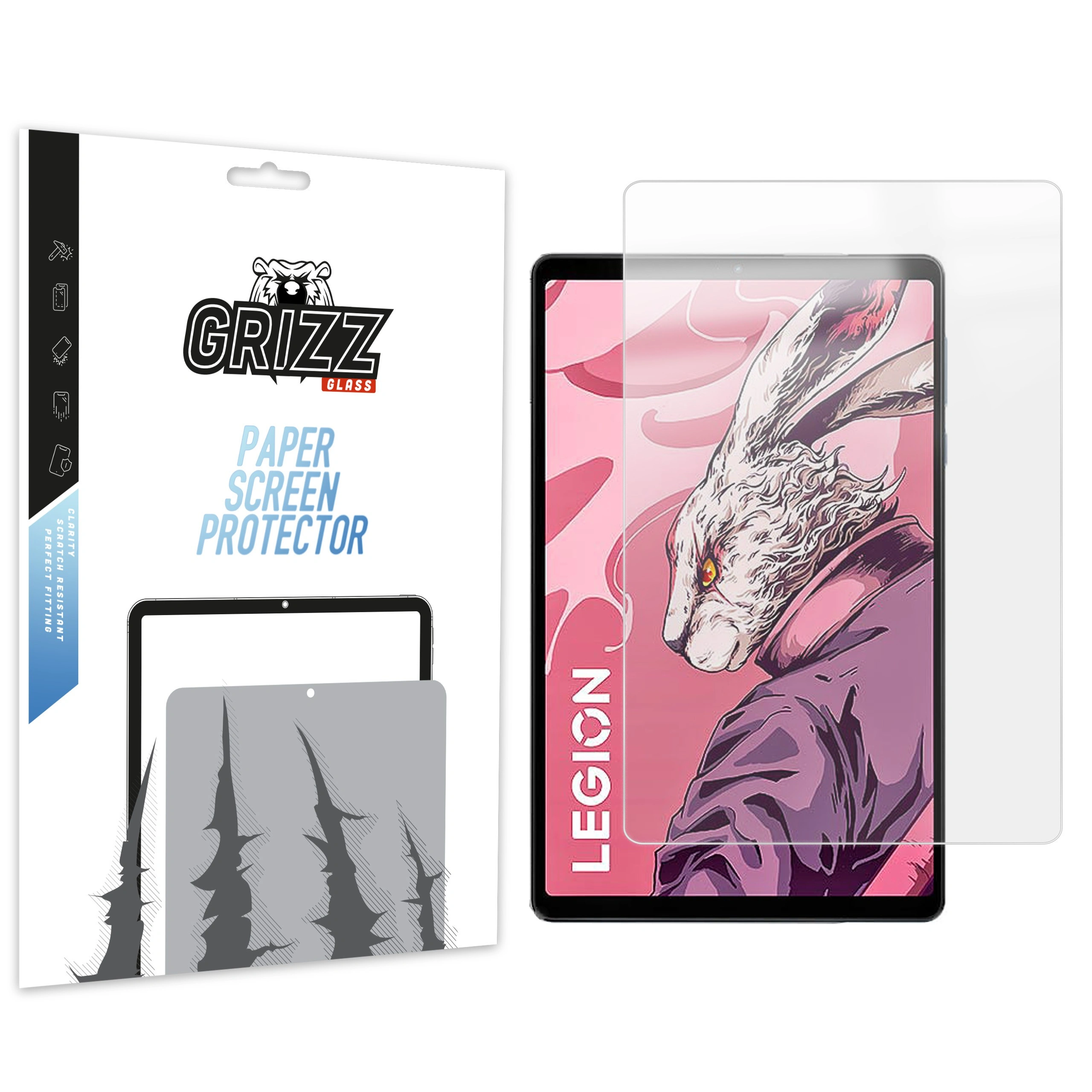 GrizzGlass PaperScreen Lenovo Legion Tab