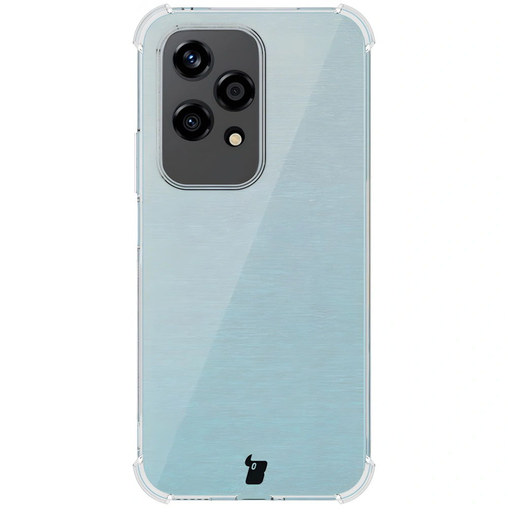 Bizon Case Clear Pack flexible case + 2x screen film Honor 200 Lite clear