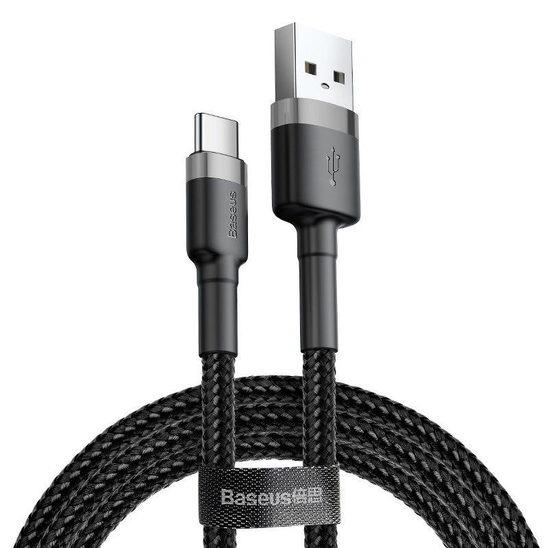 Baseus Cafule USB-A/USB-C Cable 3A 1m (gray-black)
