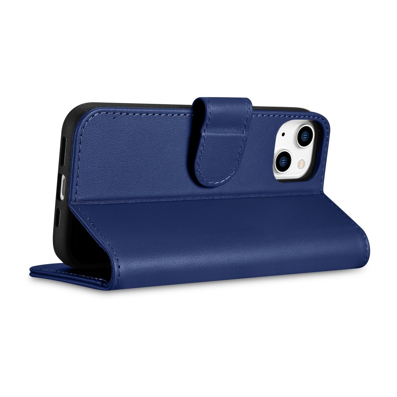 iCarer Wallet Anti-RFID 2in1 Apple iPhone 14 Plus blue