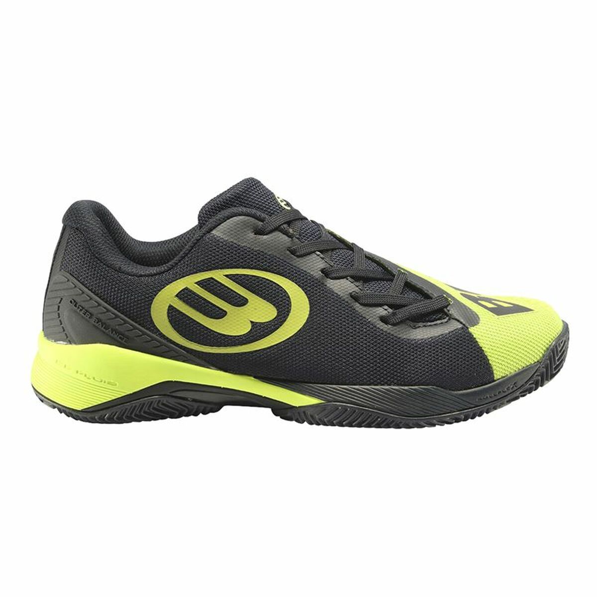 Adult's Padel Trainers Bullpadel Vertex Grip 23V Black Yellow Men Adult's Padel Trainers Bullpadel Vertex Grip 23V Black Yellow Men