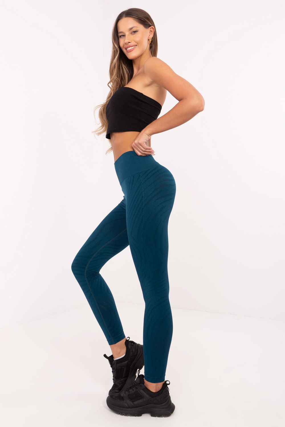  Long leggings model 204138 NM  green