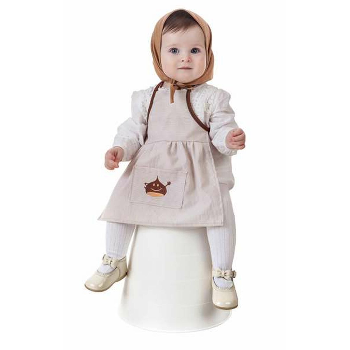 Costume for Children White Female Chef
