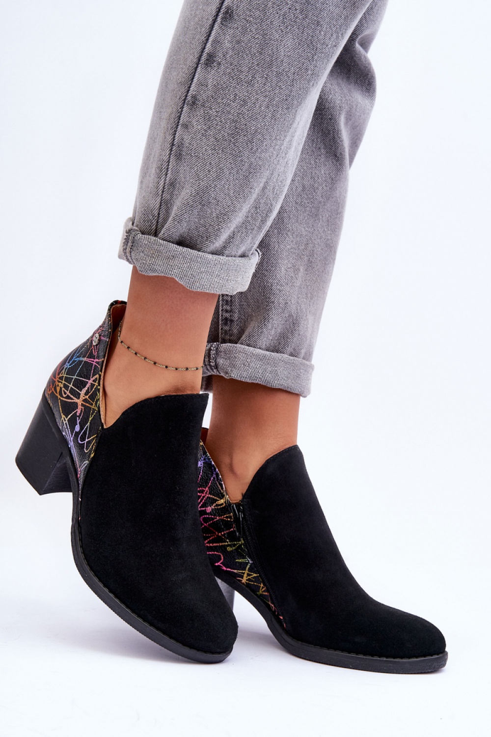  Heel boots model 183998 Step in style  black