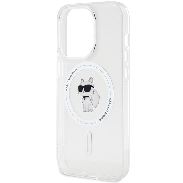 Karl Lagerfeld KLHMP14LHFCCNOT Apple iPhone 14 Pro hardcase IML Choupette MagSafe transparent