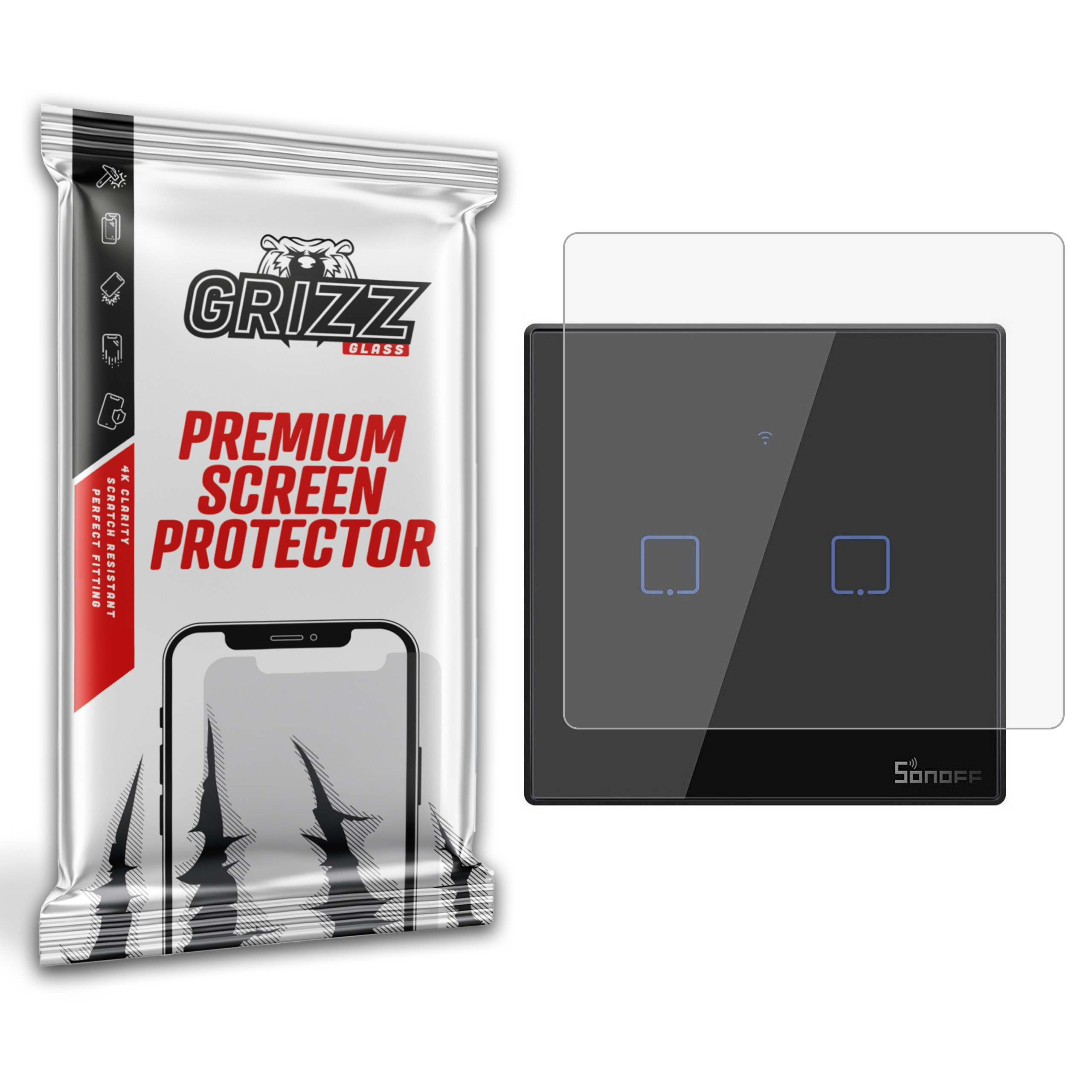 GrizzGlass PaperScreen SONOFF T3 EU TX IM190314019