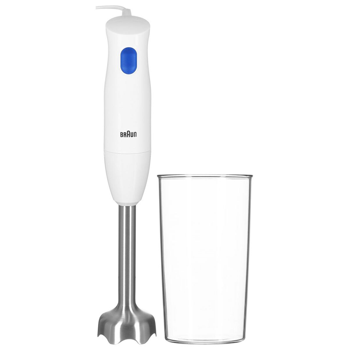 Cup Blender Braun MQ10.001MWH White 450 W Cup Blender Braun MQ10.001MWH White 450 W