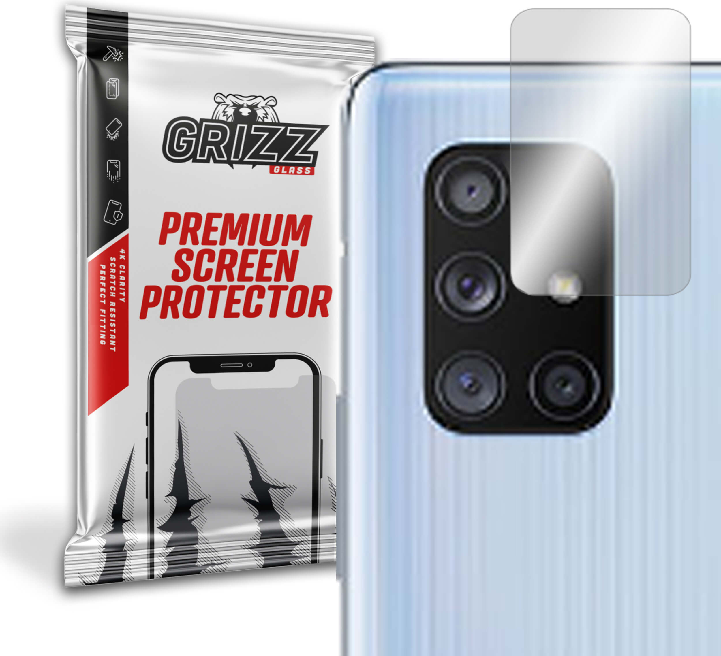 GrizzGlass HybridGlass Camera Samsung Galaxy A71 5G
