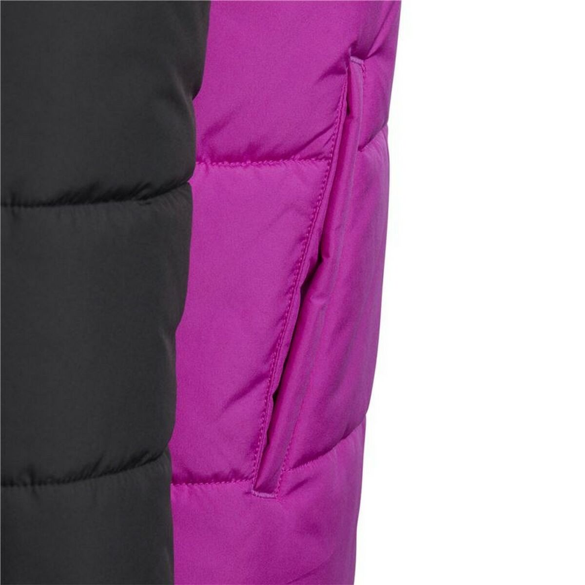 Children's Sports Jacket Adidas Padded Purple