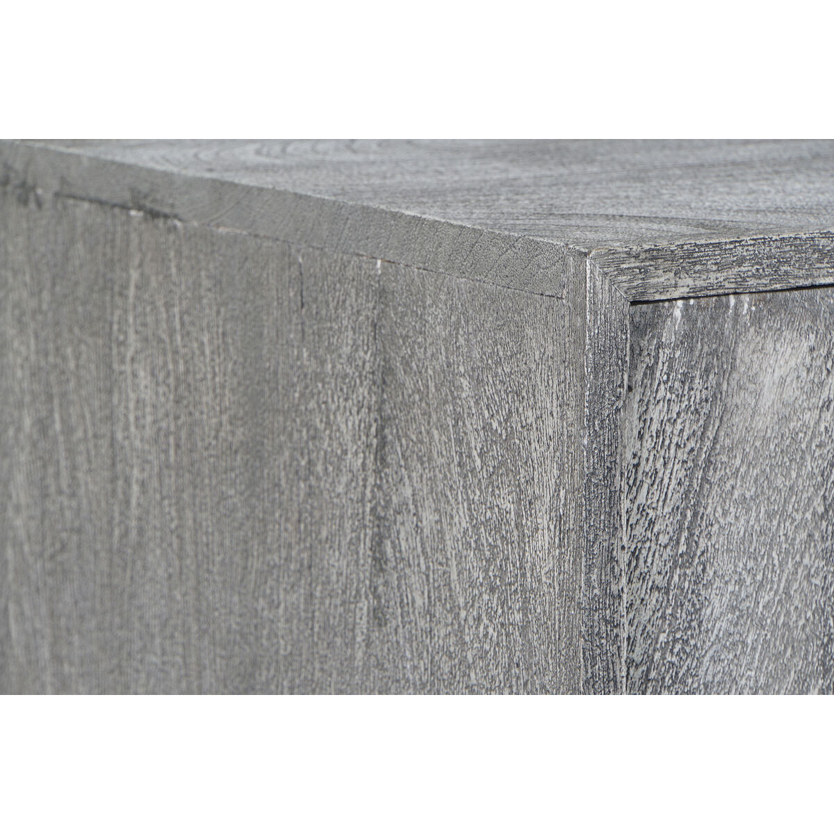 Anrichte DKD Home Decor Metall Mango-Holz (81 x 38 x 81 cm)