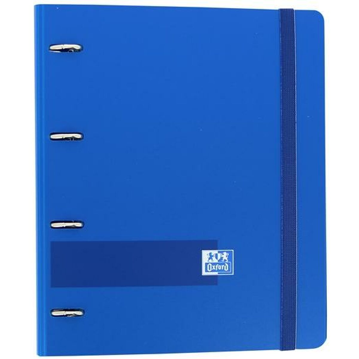 Ringbuch Oxford Europeanbinder Polyfoam Marineblau A4