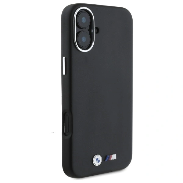 BMW BMHMP16M23PMWK Apple iPhone 16 Plus hardcase M Smooth Full Wrapped Metal MagSafe black