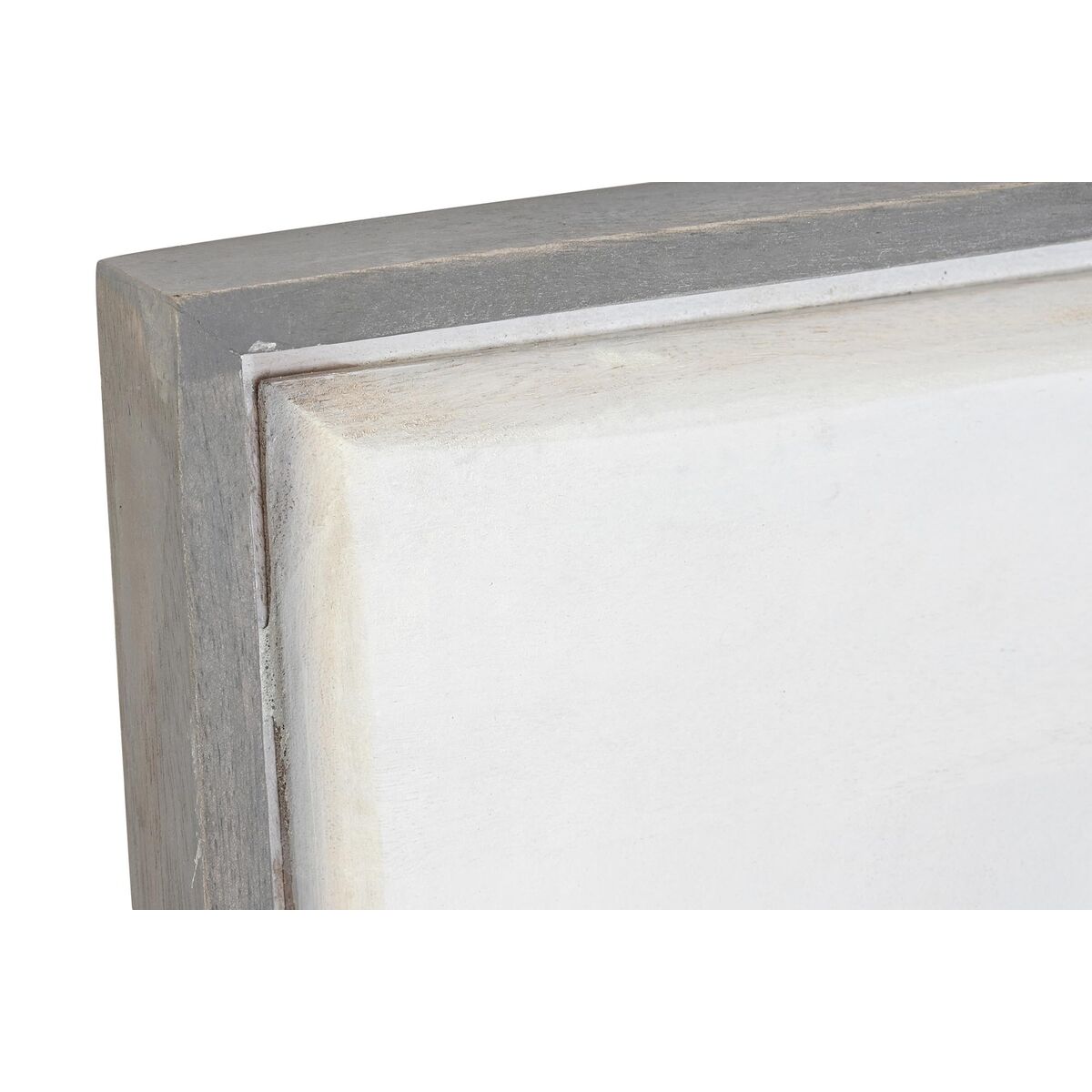 Wall mirror DKD Home Decor White Mango wood Rhombus Modern (154 x 4 x 94 cm)