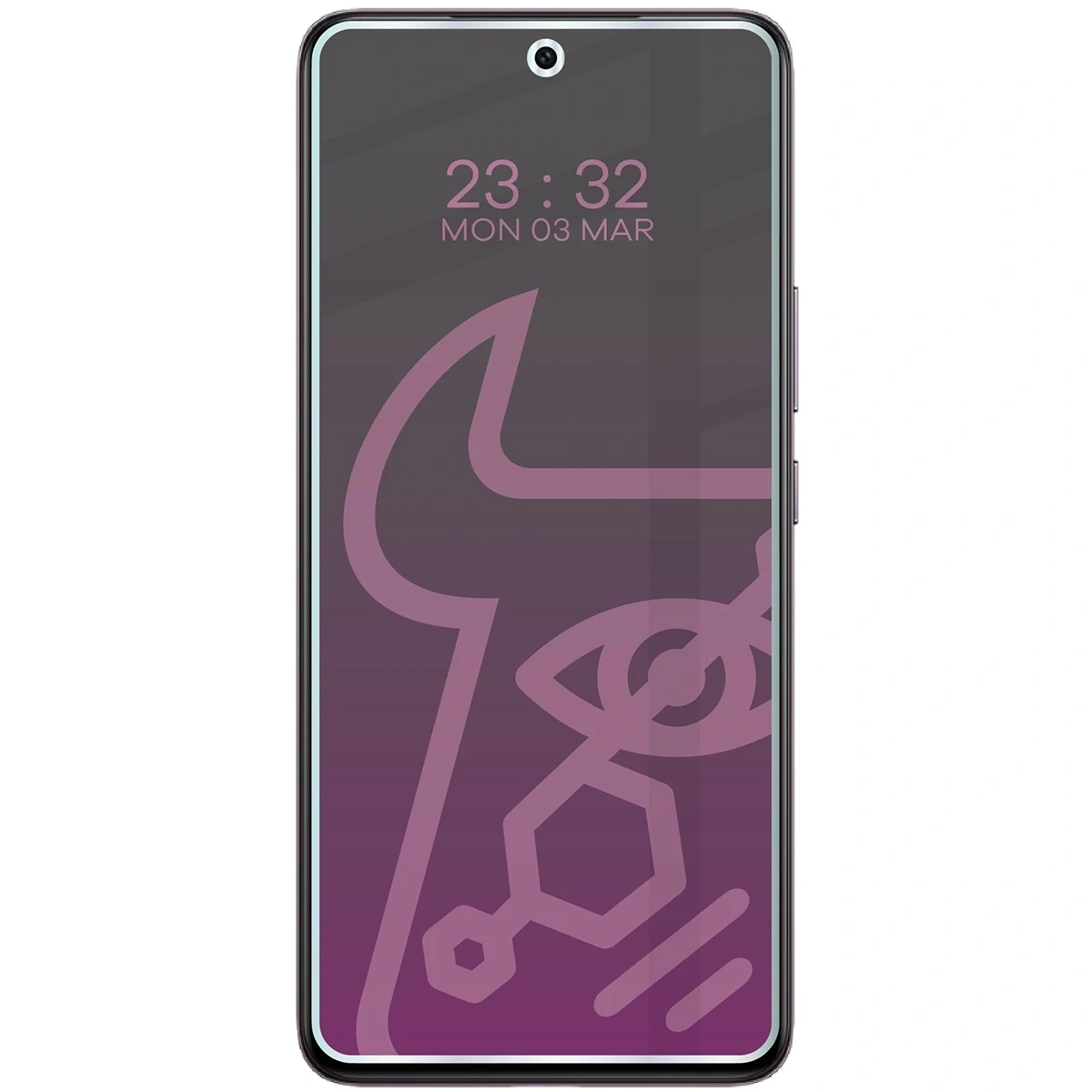 Prywatyzujące szkło hybrydowe Bizon Glass Mule Shadow do Vivo V50 Lite 4G matowe