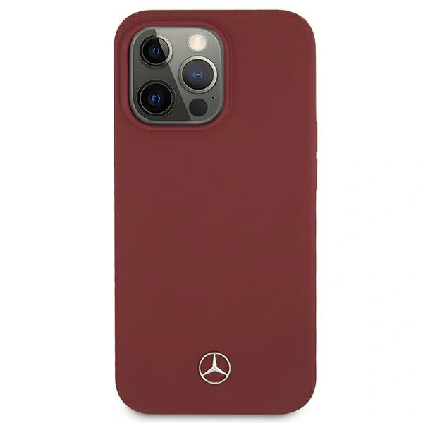 Mercedes MEHCP13XSILRE Apple iPhone 13 Pro Max hardcase Silicone Line red
