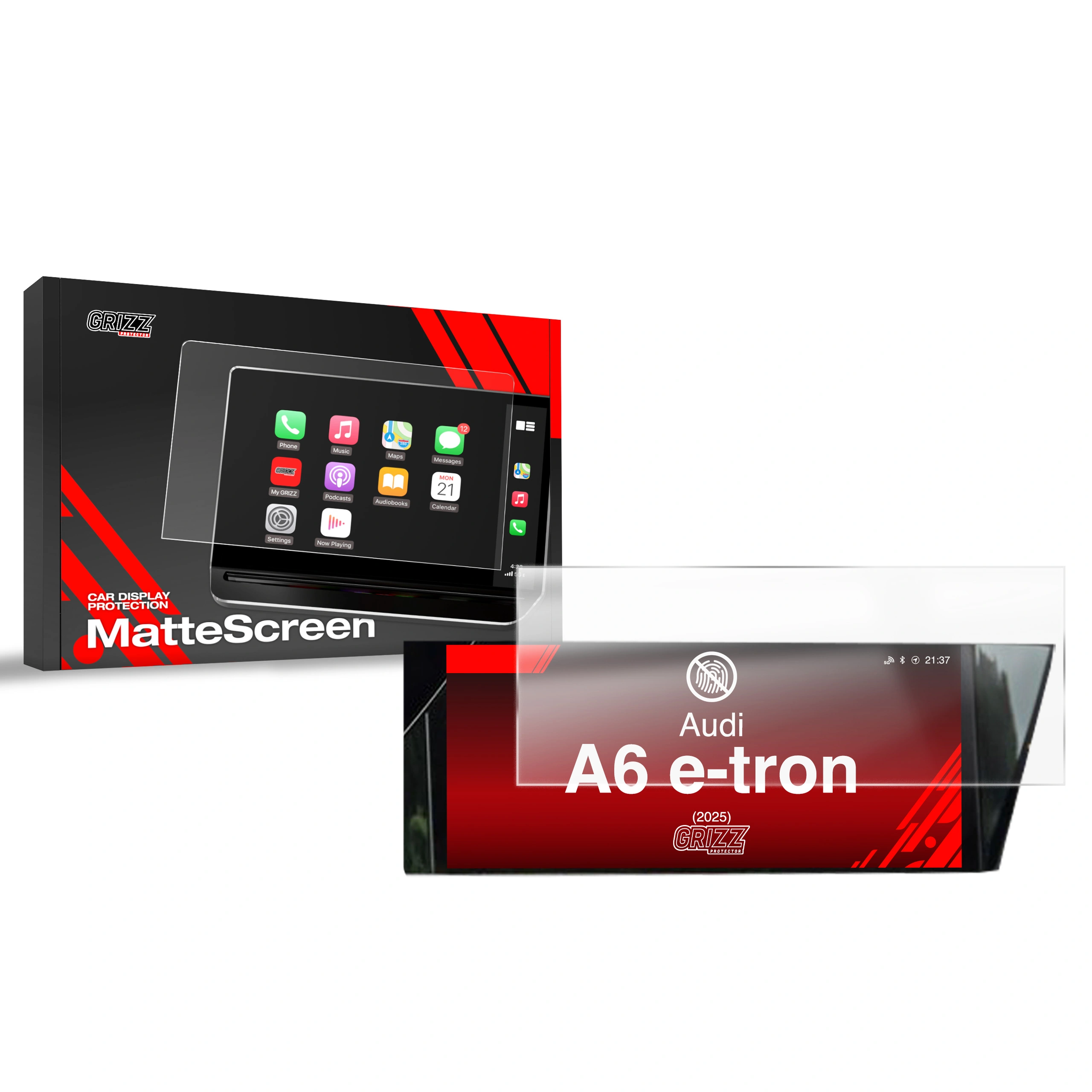 Folia matowa GrizzGlass CarDisplay Protection do Audi A6 e-tron 10,9" (2025)