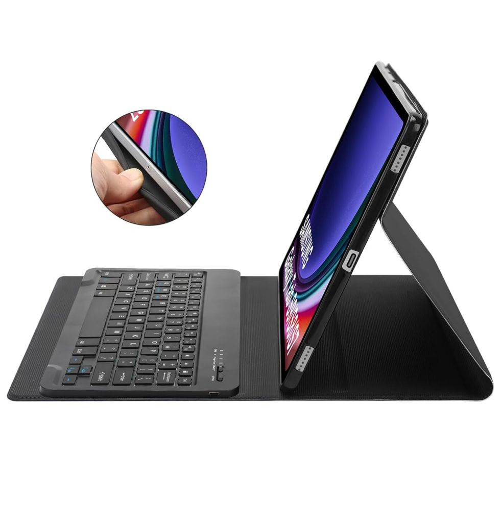 Tech-Protect SmartCase Pen Samsung Galaxy Tab S9 FE+ Plus Black keyboard case
