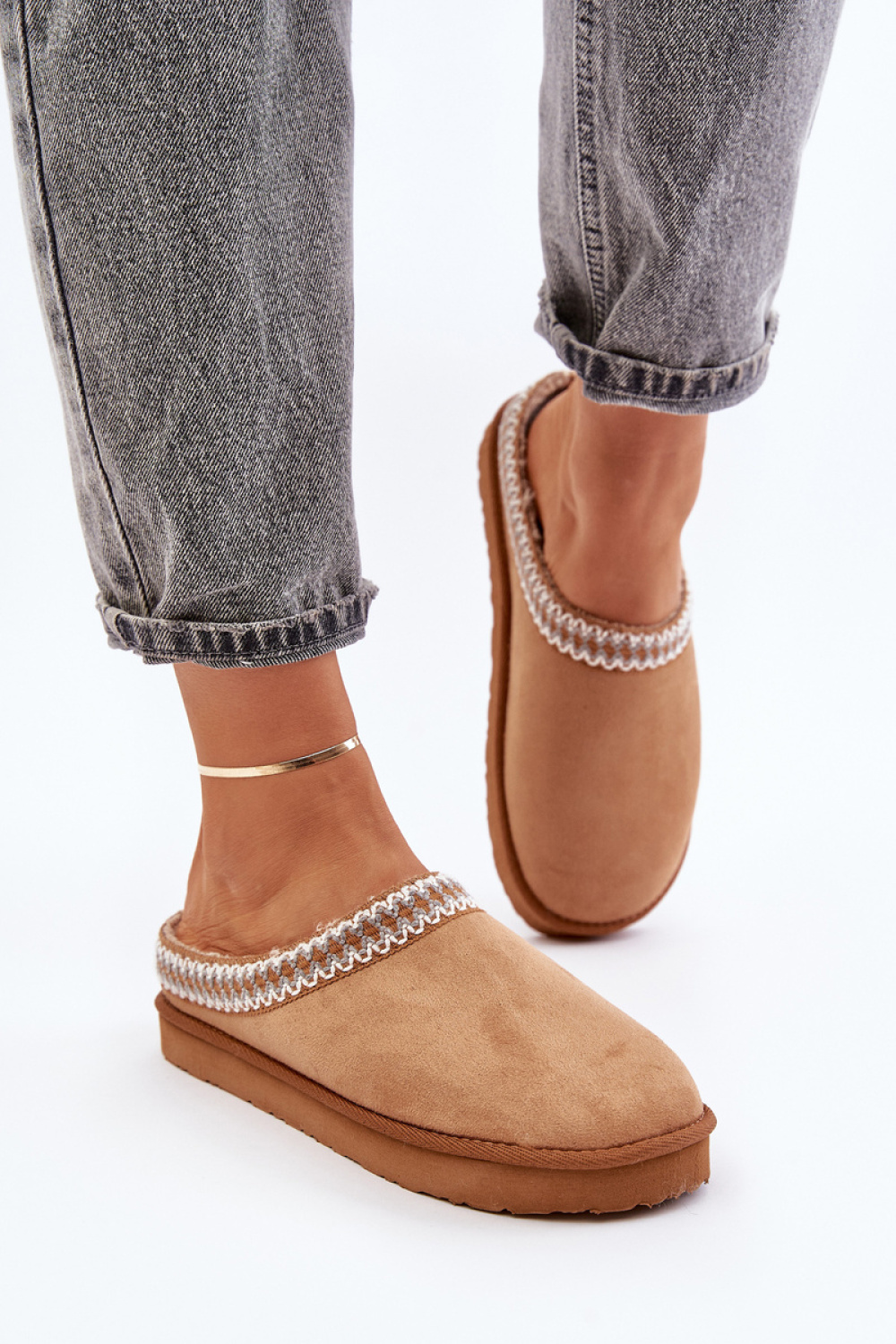  Slippers model 202661 Step in style  brown