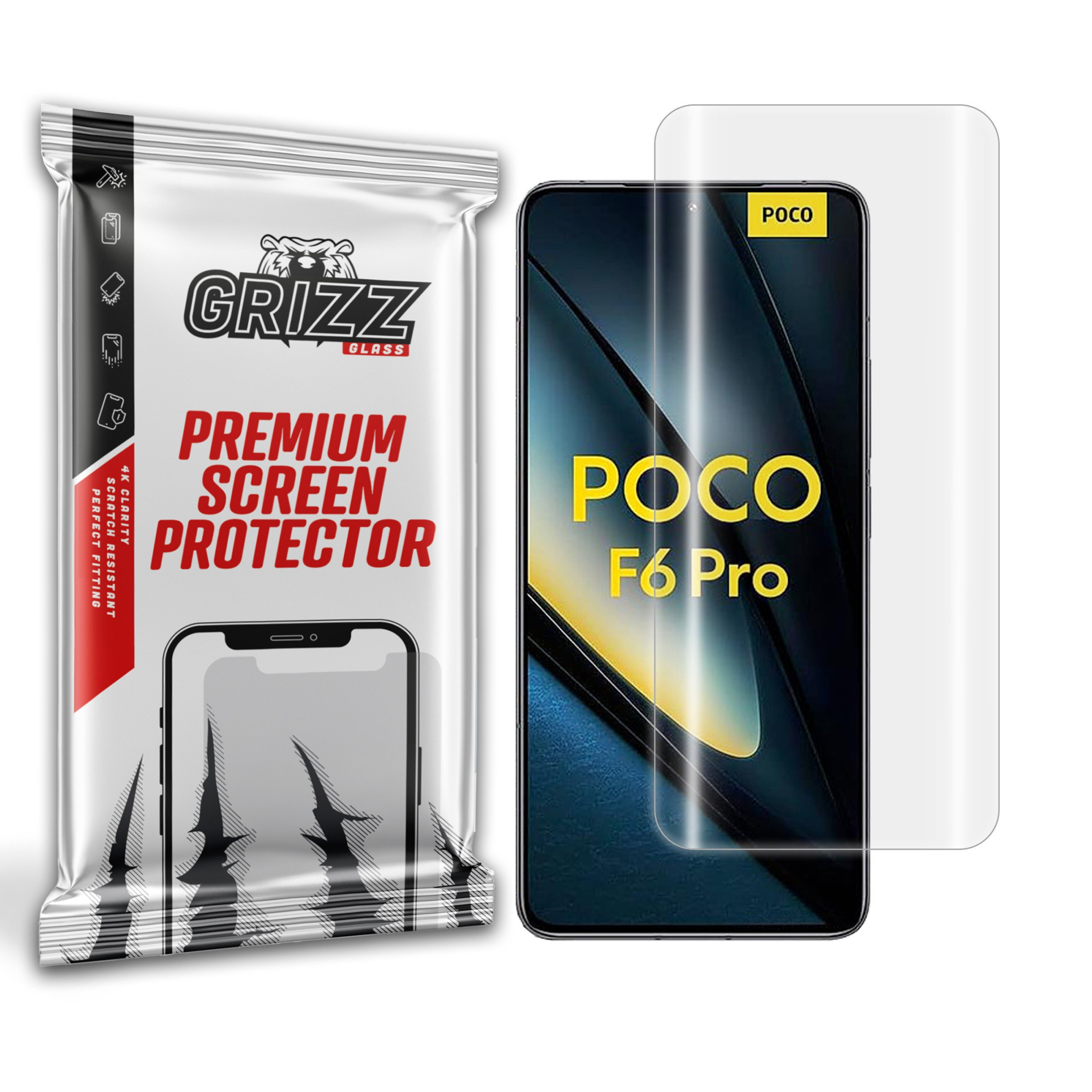 GrizzGlass Hydrofilm Xiaomi POCO F6 Pro