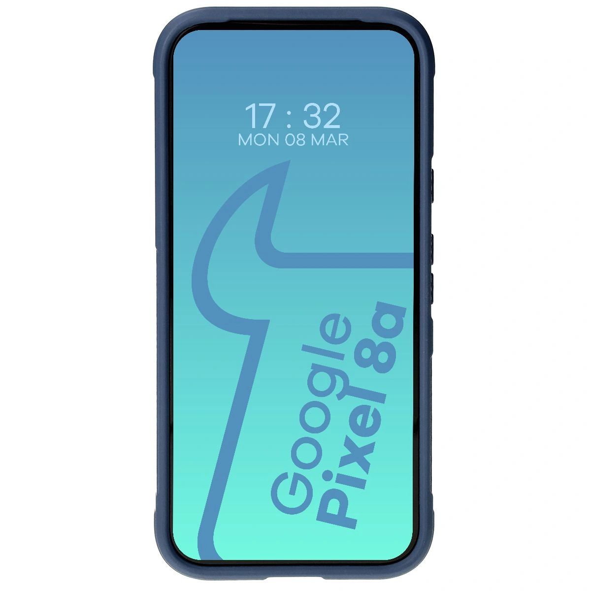 Bizon Case Tur Google Pixel 8a navy blue