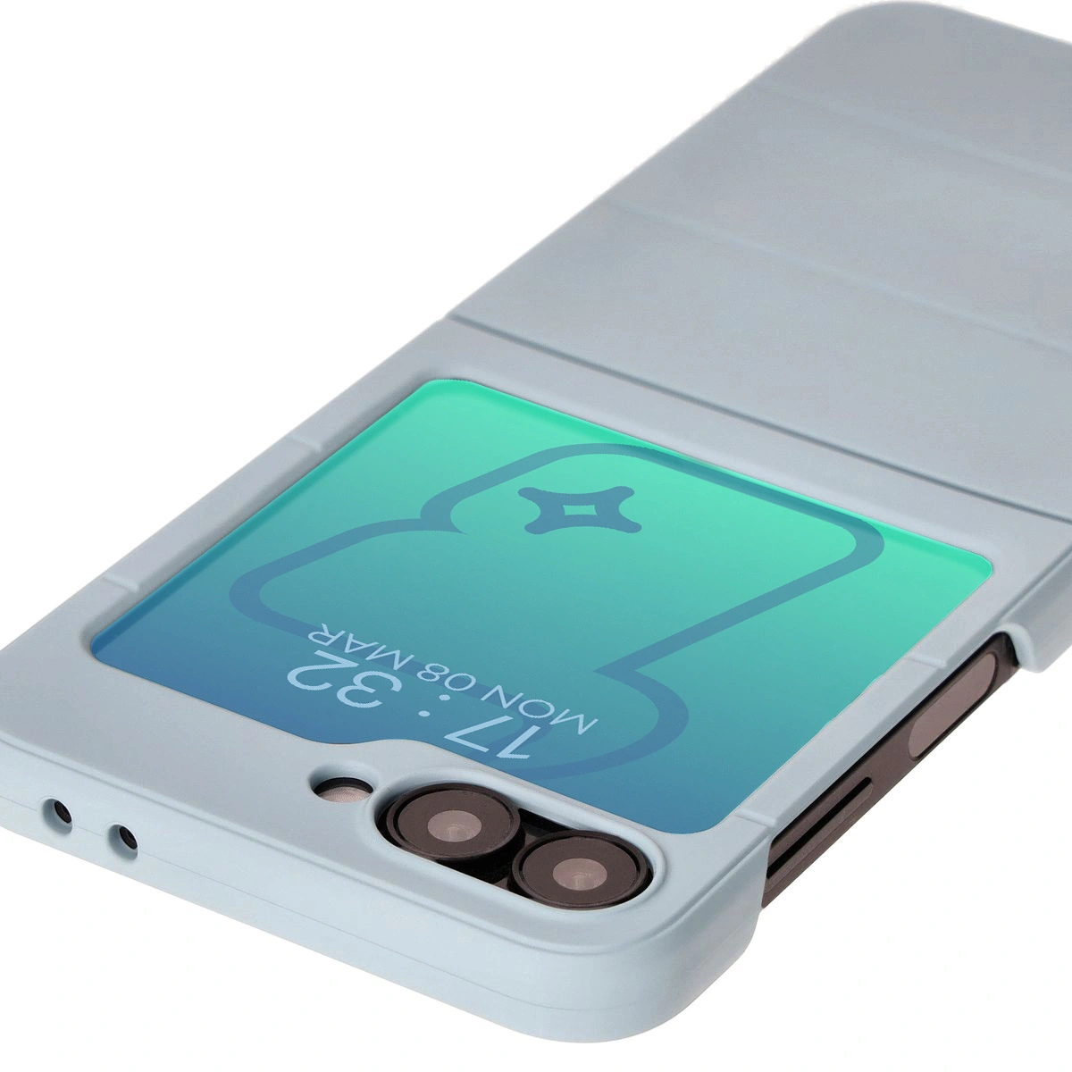 Bizon Case Tur Samsung Galaxy Z Flip6 light blue