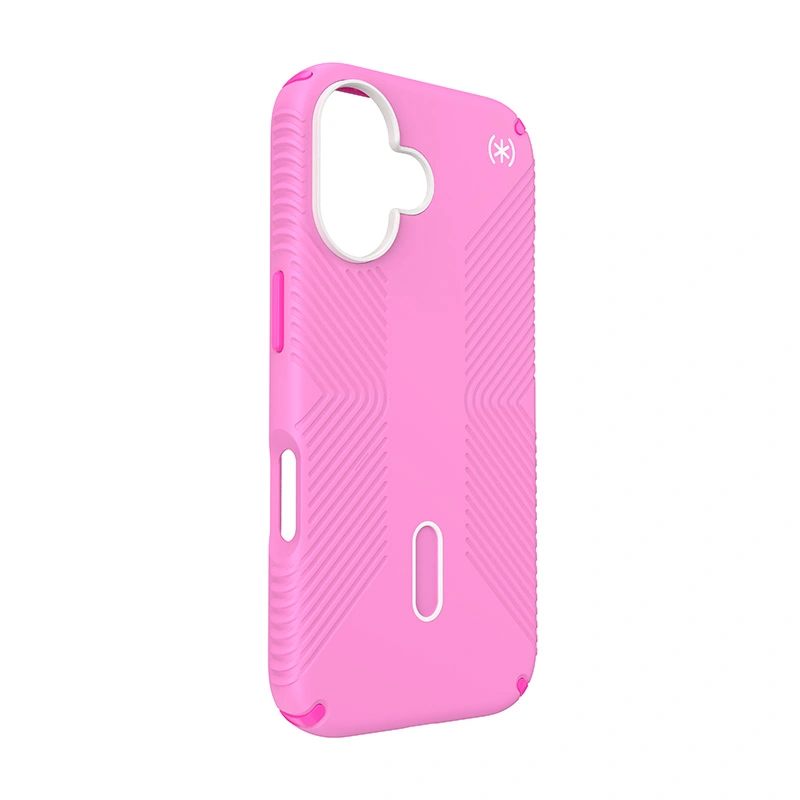 Case Speck Presidio2 Grip ClickLock & MagSafe Apple iPhone 16 (True Pink / Shocking Pink / White)