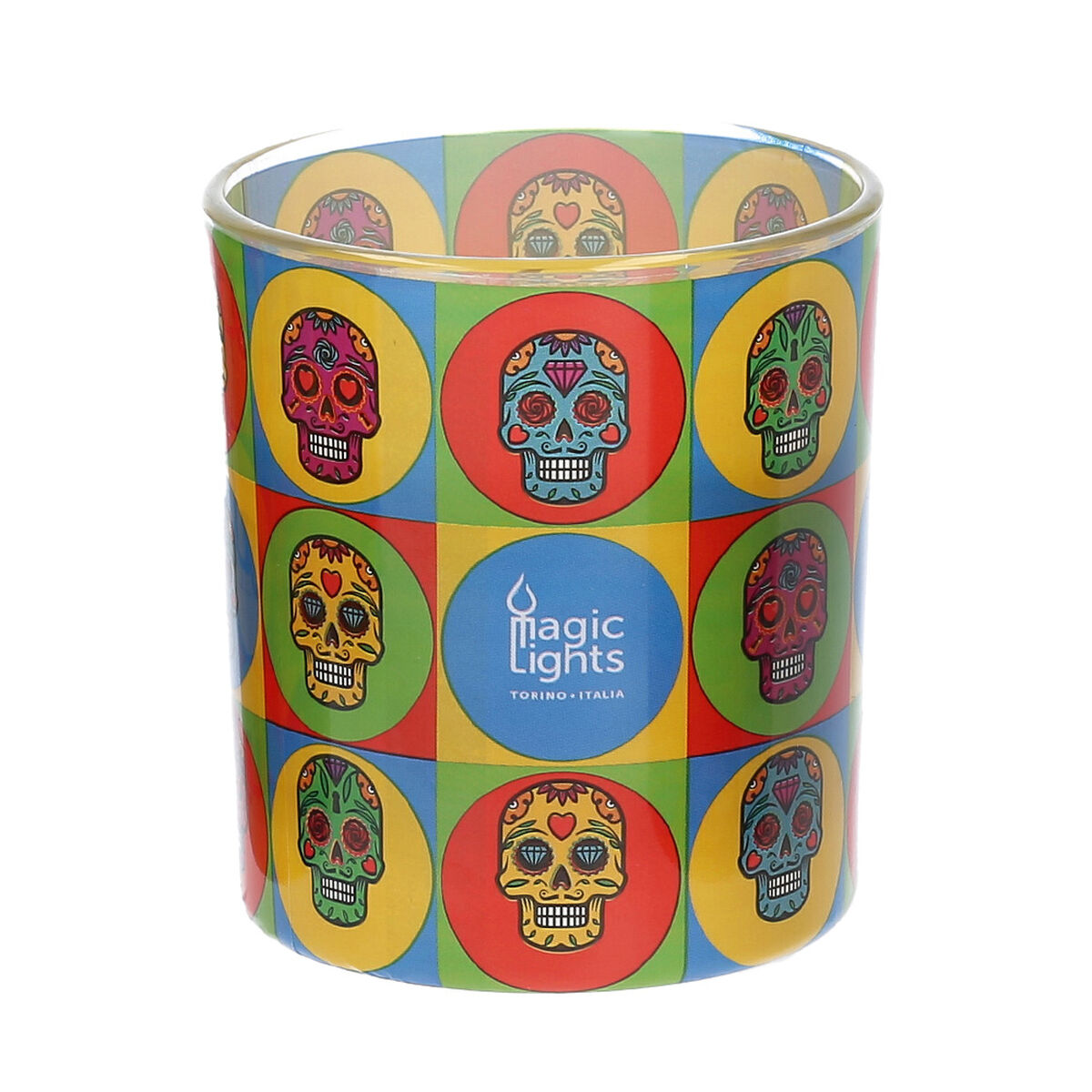 Candle Magic Lights Skull (7,5 x 8,4 cm)