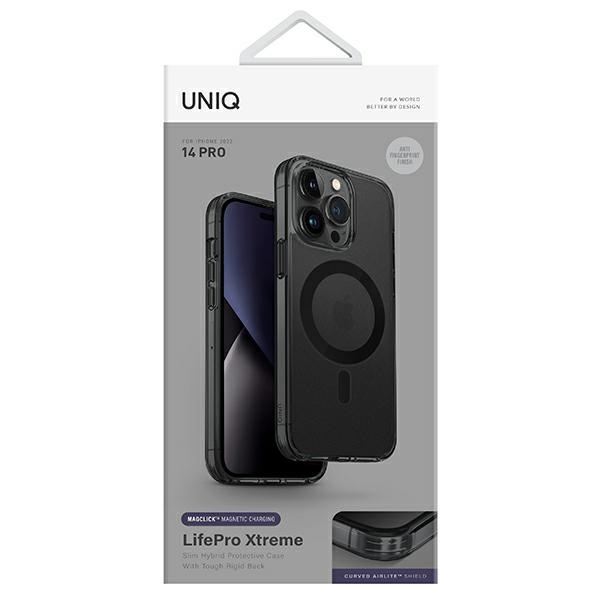 UNIQ LifePro Xtreme Apple iPhone 14 Pro Magclick Charging frost smoke