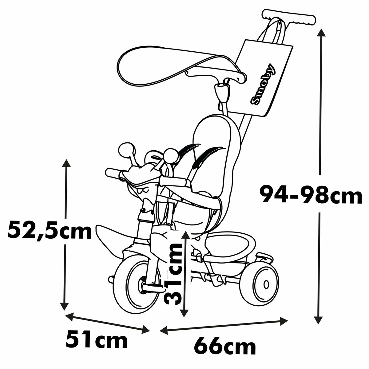 Tricycle Smoby Tricycle Smoby