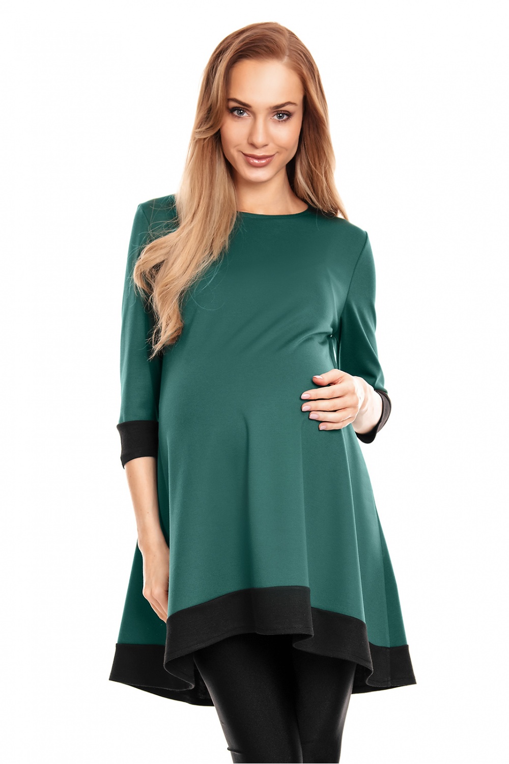  Pregnancy dress model 132030 PeeKaBoo  green