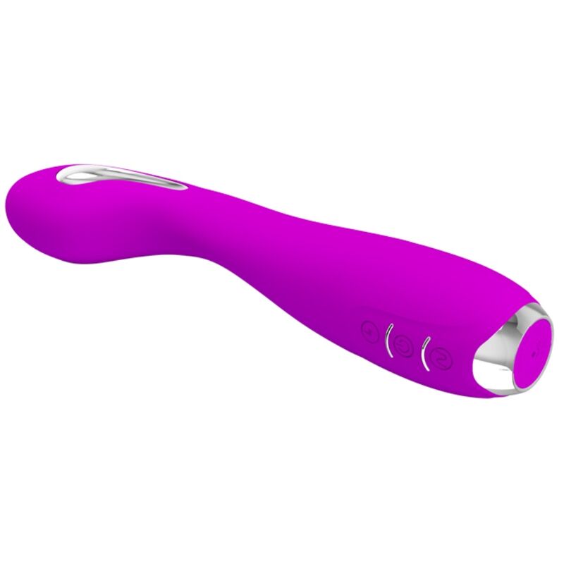 PRETTY LOVE - HECTOR RECHARGEABLE ELECTROSHOCK VIBRATOR WATERPROOF PURPLE