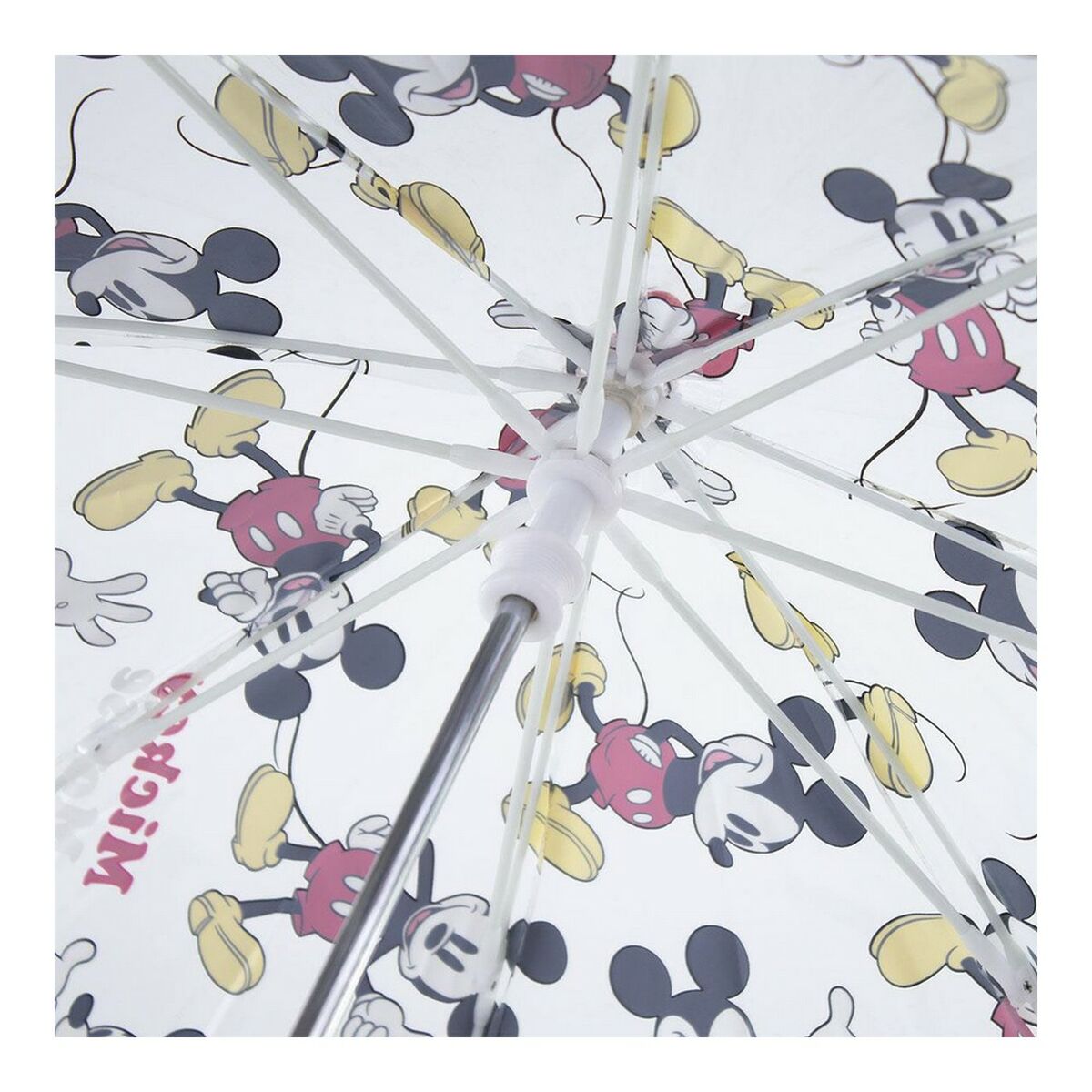 Parasol Mickey Mouse black (71 cm)