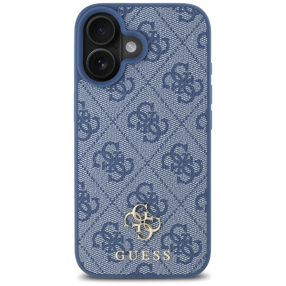 Guess HC PU 4G Small 4G and Classic Apple iPhone 16 MagSafe blue