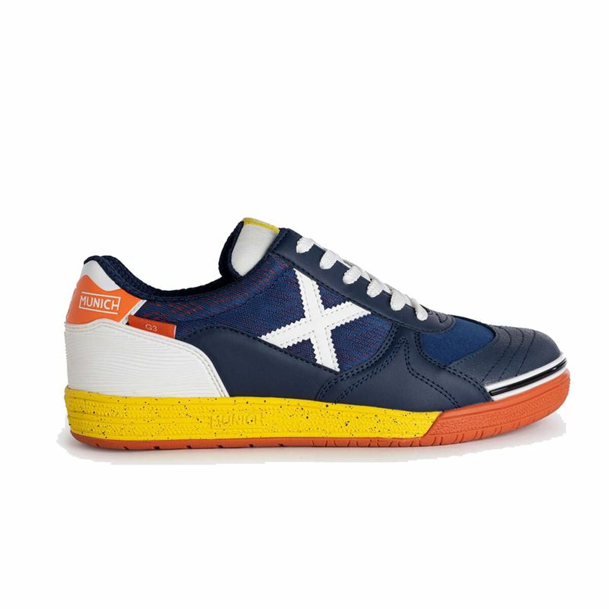 Adult's Indoor Football Shoes Munich G-3 Indoor 361 Navy Blue Adult's Indoor Football Shoes Munich G-3 Indoor 361 Navy Blue
