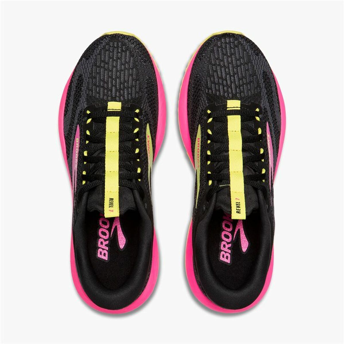 Sports Trainers for Women Brooks Revel 7 Black Pink