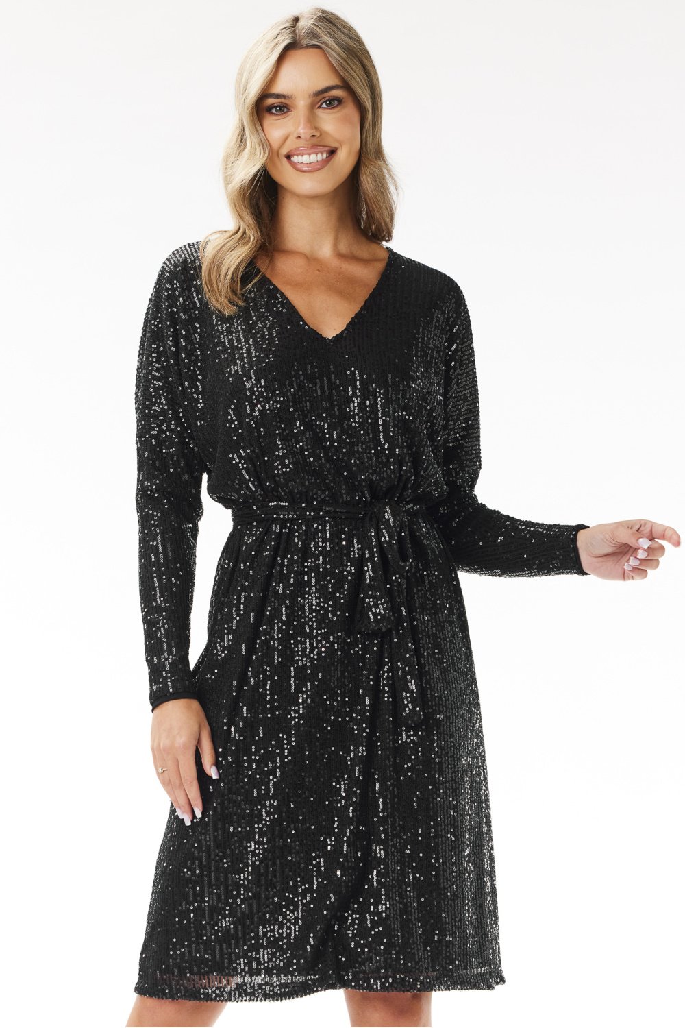  Evening dress model 204284 awama  black