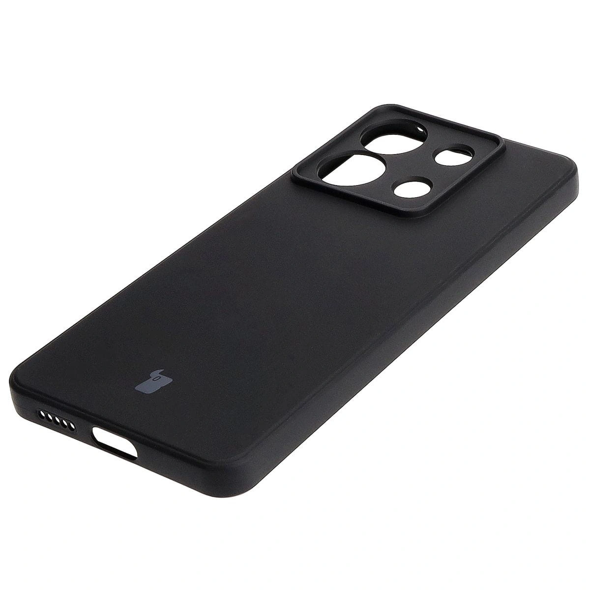 Bizon Case Silicone Sq Xiaomi Poco X6 / Xiaomi Redmi Note 13 Pro 5G black